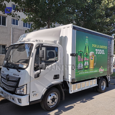 Transporte de 5 toneladas do alimento dos vegetais de frutos do caminhão do congelador de refrigerador 4x2 do Euro 2 de HOWO