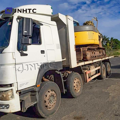Do caminhão basculante removível da caixa da carga de SINOTRUK HOWO 8X4 371hp cama lisa Tray Tipper