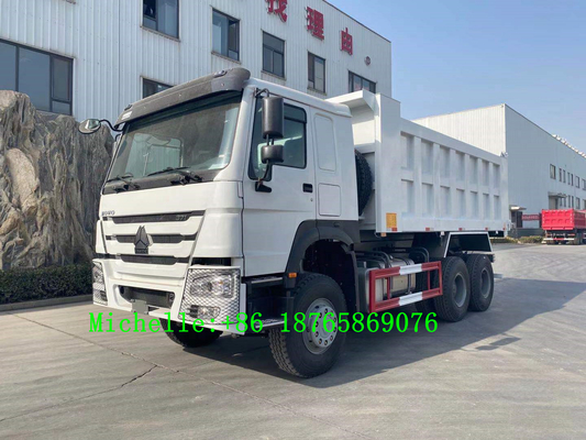 Eixo resistente dos cavalos-força 3 de Wheeler Tipper 371hp do caminhão basculante 10 de Sinotruk HOWO 6*4