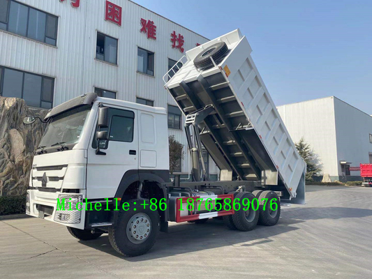 Eixo resistente dos cavalos-força 3 de Wheeler Tipper 371hp do caminhão basculante 10 de Sinotruk HOWO 6*4