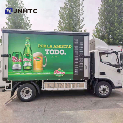 O caminhão do congelador de refrigerador de Sinotruk HOWO 4x2 bebe o caminhão refrigerado bebida da caixa