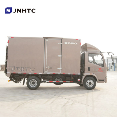 SINOTRUK HOWO 6 de 116hp LHD toneladas de caminhão Van Cargo Truck da caixa