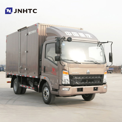SINOTRUK HOWO 6 de 116hp LHD toneladas de caminhão Van Cargo Truck da caixa