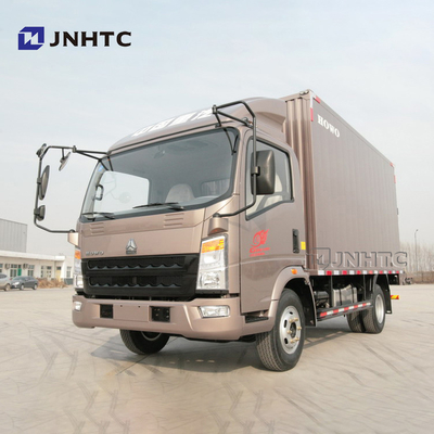 SINOTRUK HOWO 6 de 116hp LHD toneladas de caminhão Van Cargo Truck da caixa