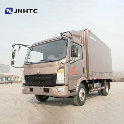SINOTRUK HOWO 6 de 116hp LHD toneladas de caminhão Van Cargo Truck da caixa