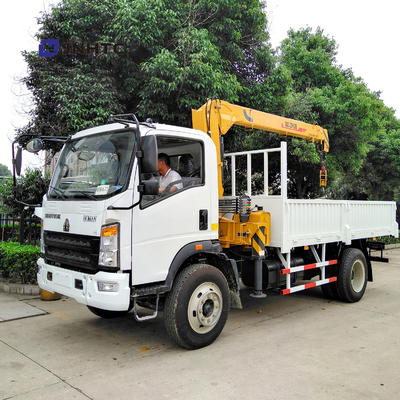 Howo ilumina 2 toneladas 3 toneladas de caminhão basculante pequeno com Crane Left Right Hand Drive