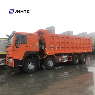 Caminhão basculante de carregamento do auto das rodas de HOWO 8x4 371hp 27M3 12 para Tanzânia