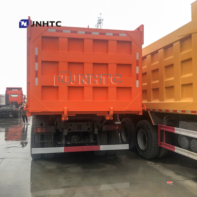 Caminhão basculante de carregamento do auto das rodas de HOWO 8x4 371hp 27M3 12 para Tanzânia