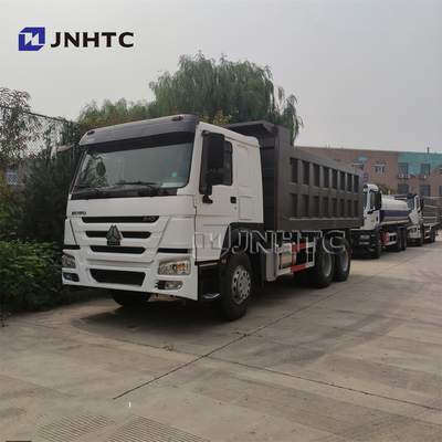 A segunda mão Sinotruk Howo 371 usou Tipper Trucks 375hp 6x4 A7 20 cúbica