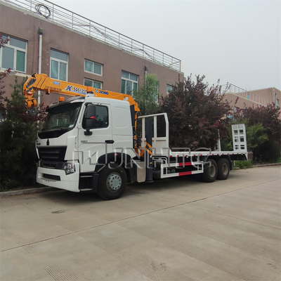 O caminhão resistente montado caminhão de Crane Sinotruk A7 HOWO 6x4 montou o guindaste