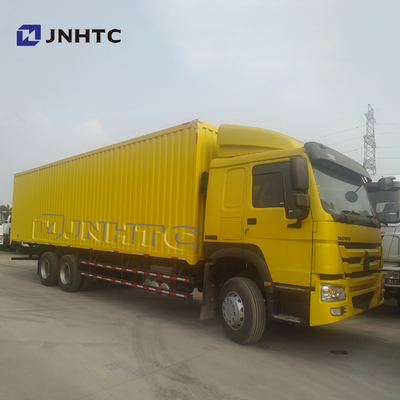 Carga Van Truck de Sinotruk HOWO EURO2 10 rodas A7 Lorry Goods Transport Truck