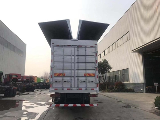 Euro pesado II 10 Wheeler Wing Van do caminhão da carga de SINOTRUK HOWO A7 6X4