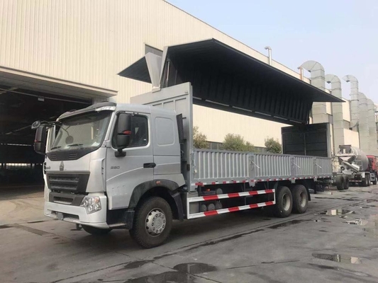 Euro pesado II 10 Wheeler Wing Van do caminhão da carga de SINOTRUK HOWO A7 6X4