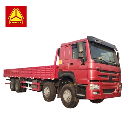 Veículo com rodas Heavy Van do caminhão 8*4 12 da carga do leito de Sinotruk HOWO