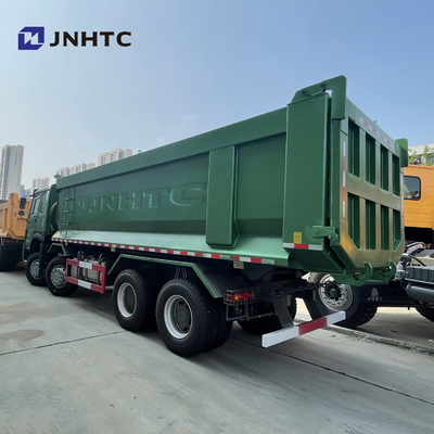 Tipo cúbico corpo de Tipper Truck With U do verde 20 de HOWO 6X4 371HP da carga