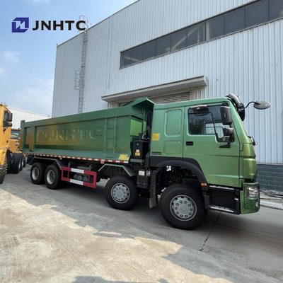 Tipo cúbico corpo de Tipper Truck With U do verde 20 de HOWO 6X4 371HP da carga