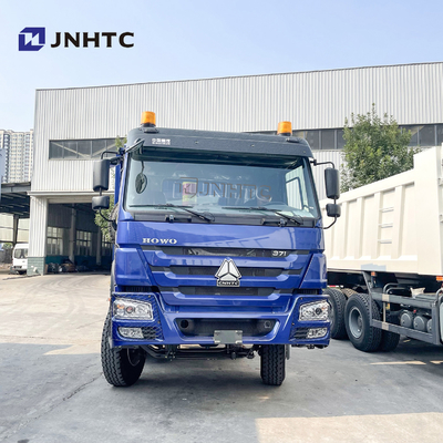 Rodas resistentes 20m3 Tipper Truck 371hp do caminhão basculante 10 de HOWO 6X4 com luz do alarme