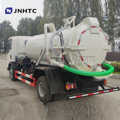 Euro 3 Rhd LHD do caminhão da sução da água de esgoto de Sinotruk HOWO 4X2 5000 litros