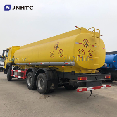 Sino caminhão de petroleiro do combustível de HOWO 6x4 371hp com o petroleiro 20cbm