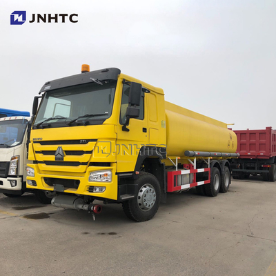 Sino caminhão de petroleiro do combustível de HOWO 6x4 371hp com o petroleiro 20cbm