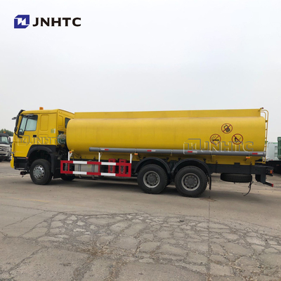 Sino caminhão de petroleiro do combustível de HOWO 6x4 371hp com o petroleiro 20cbm