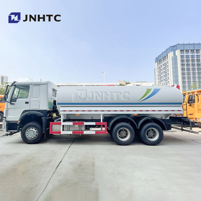 Rodas EURO2 6x4 do caminhão de tanque 371hp da água de Sinotruk HOWO 15000L 10