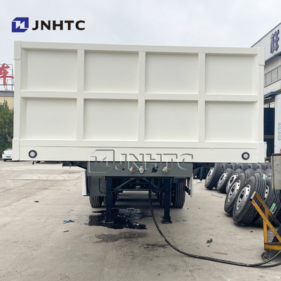 Caminhão basculante do lado do caminhão basculante de 70 de Ton Hydraulic Tipping Trailer Heavy do dever reboques semi