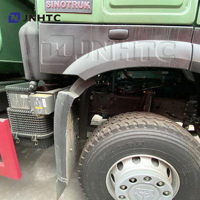 Verde resistente 20 Tipper Truck cúbica do caminhão basculante de Sinotruk 6X4 371HP