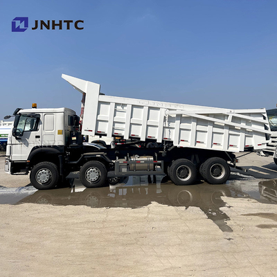 Caixa especial 380hp Tipper Truck da carga do caminhão basculante resistente de HOWO 8X4 Euro2