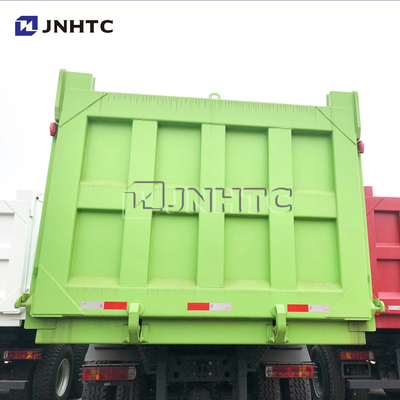Modelo novo das rodas 6x4 371hp do caminhão basculante 10 do verde de Sinotruk Howo