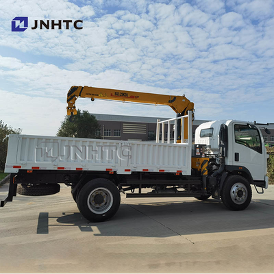 Caminhão pequeno da carga de Sinotruk Howo 4*4 com o guindaste 3.2T