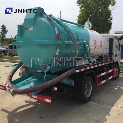 O anúncio publicitário do dever da luz de DONGFENG transporta o caminhão pequeno da sução da água de esgoto do vácuo da capacidade