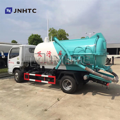 O anúncio publicitário do dever da luz de DONGFENG transporta o caminhão pequeno da sução da água de esgoto do vácuo da capacidade