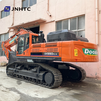 Nova escavadeira chinesa de 55 toneladas Motor japonês Euro4 escavadeira de rastreamento grande escavadeira de rastreamento