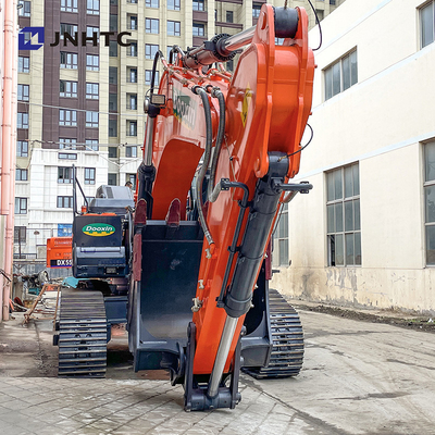 Nova escavadeira chinesa de 55 toneladas Motor japonês Euro4 escavadeira de rastreamento grande escavadeira de rastreamento