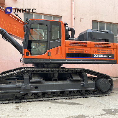Nova escavadeira chinesa de 55 toneladas Motor japonês Euro4 escavadeira de rastreamento grande escavadeira de rastreamento