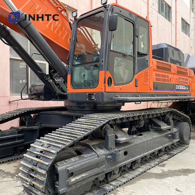 Nova escavadeira chinesa de 55 toneladas Motor japonês Euro4 escavadeira de rastreamento grande escavadeira de rastreamento