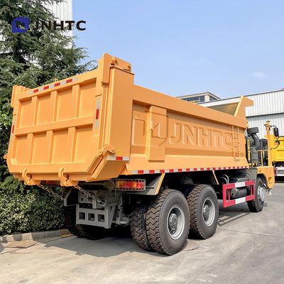 Caminhão de descarga de minas Howo 371hp Tipper 6x4 10 rodas Caminhão pesado