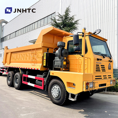 Caminhão de descarga de minas Howo 371hp Tipper 6x4 10 rodas Caminhão pesado