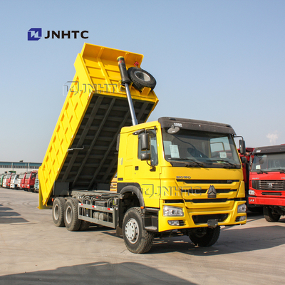 Caminhão de descarga Euro2 Euro3 África Caminhão pesado HOWO 6X4 10 rodas Caminhão de 25 toneladas