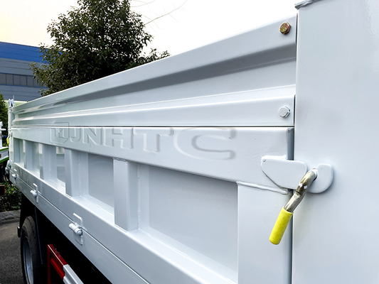 Caminhão basculante do dever 4X2 da luz de Sinotruk Howo 10 - 15 toneladas para o transporte do cascalho do cal da areia