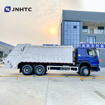 Sinotruk Howo 6x4 10 roda a cubeta de suspensão do veículo do compressor do lixo 16CBM