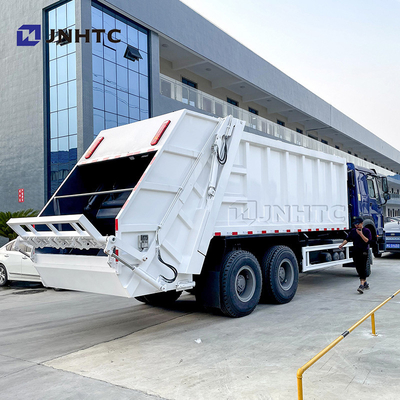 Sinotruk Howo 6x4 10 roda a cubeta de suspensão do veículo do compressor do lixo 16CBM