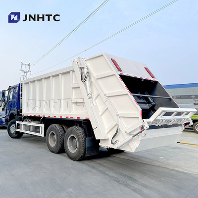 Sinotruk Howo 6x4 10 roda a cubeta de suspensão do veículo do compressor do lixo 16CBM