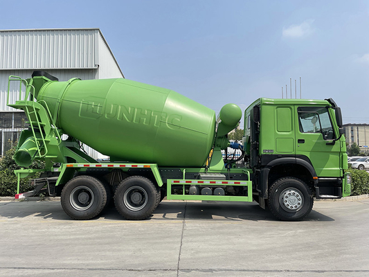 do caminhão concreto do grupo de 371hp 10cbm 6x4 Sinotruk HOWO modelo novo