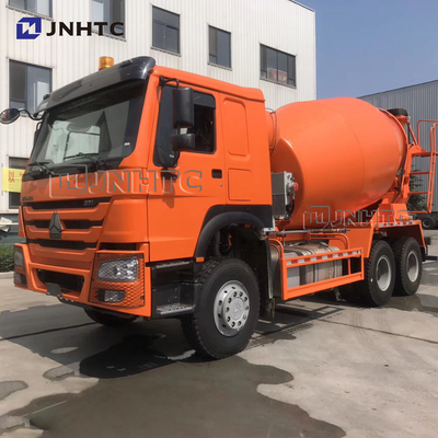Veículo com rodas de carregamento 371hp 12m3 do misturador concreto 10 de SINOTRUK HOWO auto
