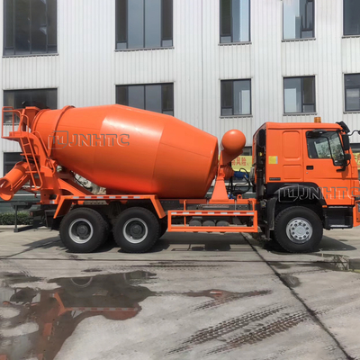 Veículo com rodas de carregamento 371hp 12m3 do misturador concreto 10 de SINOTRUK HOWO auto