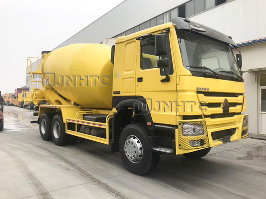 movimentação original da mão esquerda das rodas do caminhão de tanque 10M3 do misturador de 371hp Sinotruk Howo 6x4 10