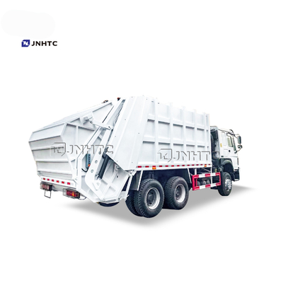 Sinotruck Howo 6x4 10 roda a cubeta de suspensão do caminhão do compressor do lixo 16CBM