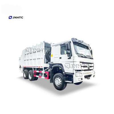 Sinotruck Howo 6x4 10 roda a cubeta de suspensão do caminhão do compressor do lixo 16CBM